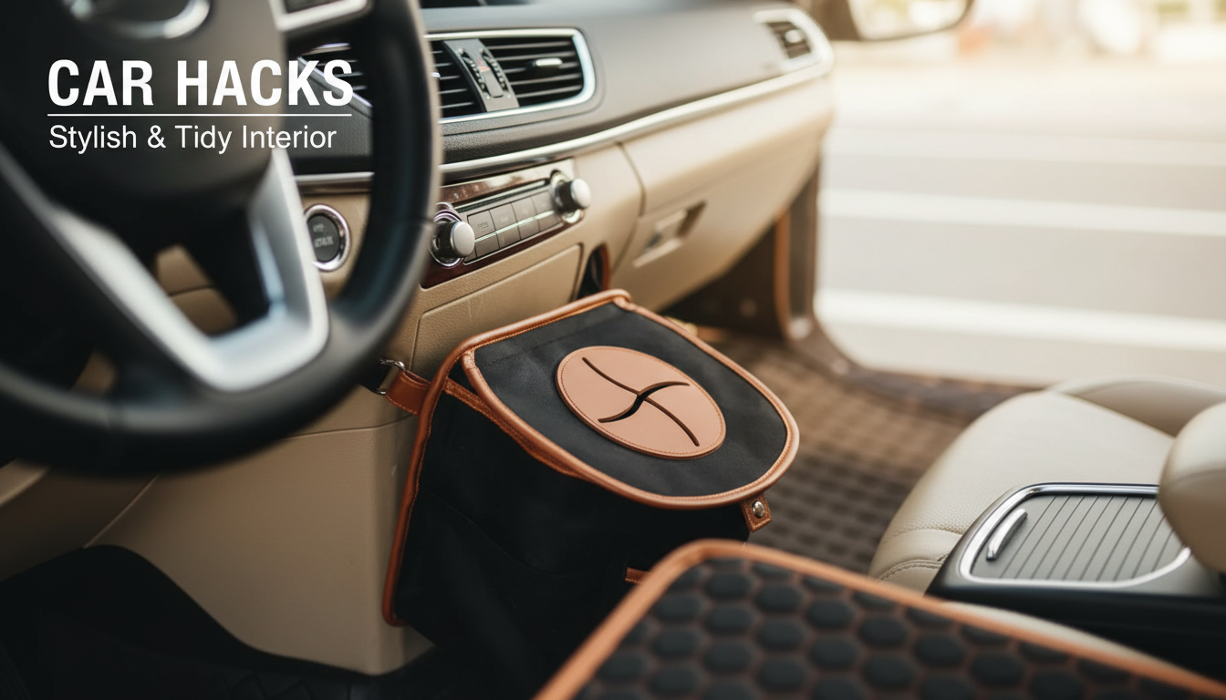 Spill-Proof Car Trash Can Tips: Stop Leaks & Odors