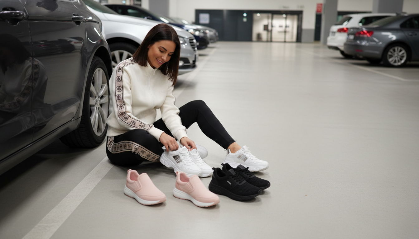 GUESS Women’s Sneakers: Comfort, Fit, and All-Day Wear
