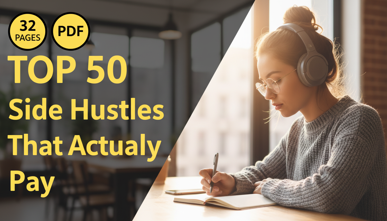 50 Side Hustles That Actually Pay: Gig Work to Passive