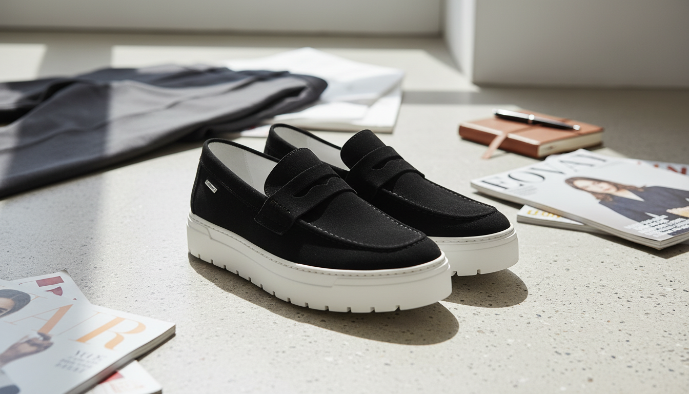 Antony Morato Black Suede Moccasins: Smart-Casual