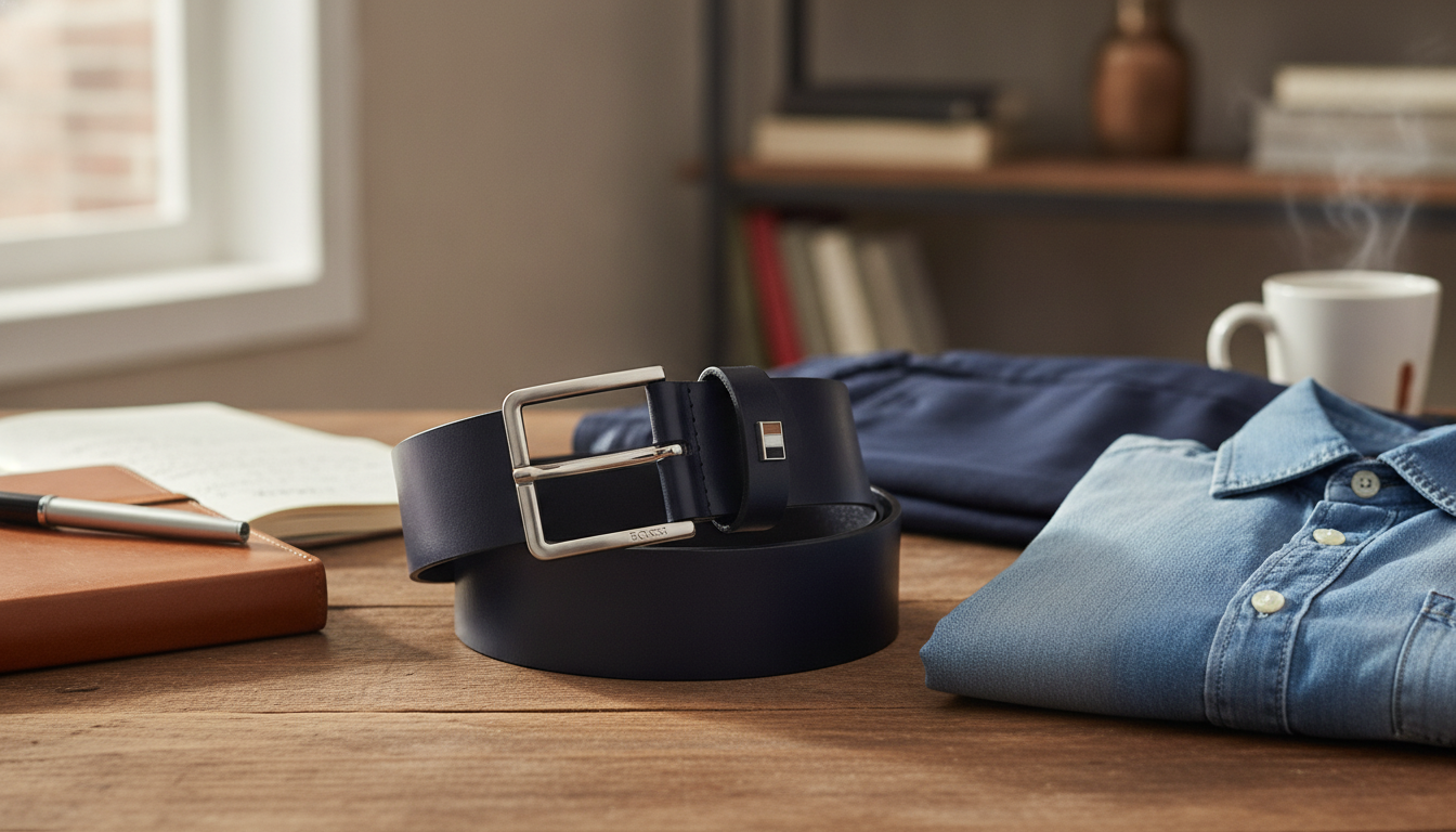 Boss Men’s Leather Belt Review: Sharp for Work & Weekends
