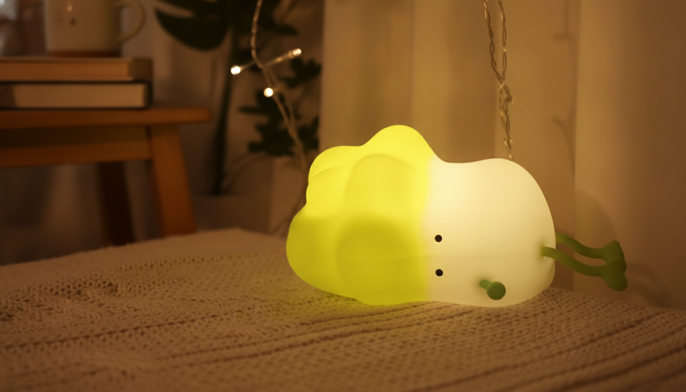 Cabbage LED Night Light: Cute, Cozy Glow for Any Room