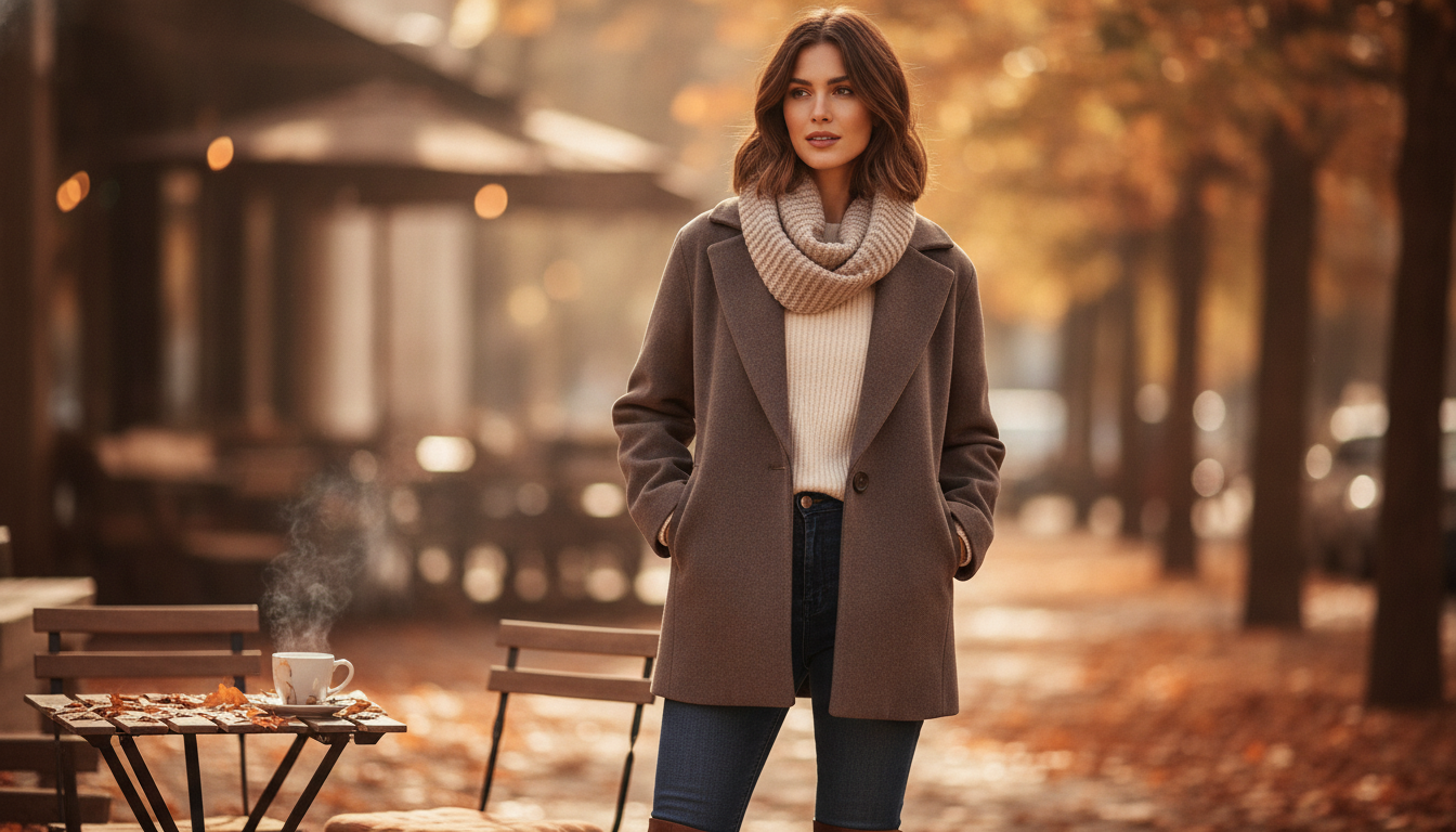 Guess V-Neck Wool-Blend Jacket: Fit, Warmth & Styling