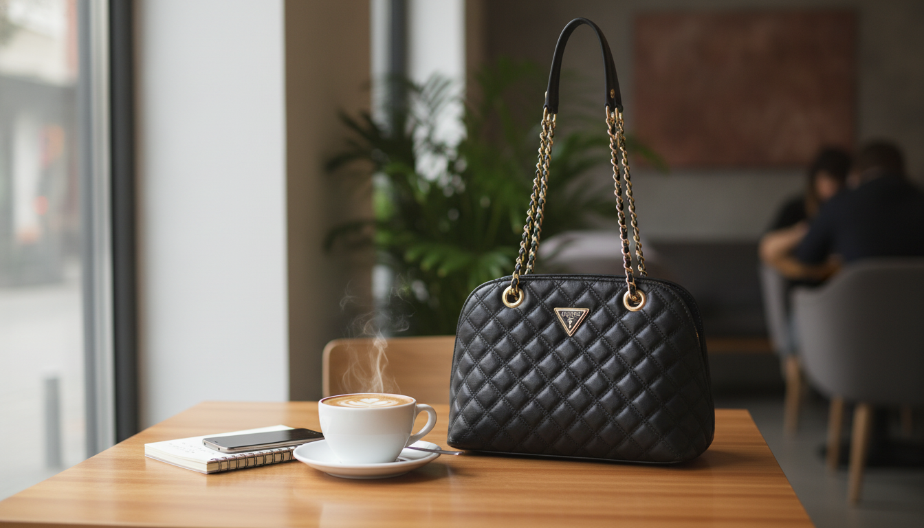 Guess Women’s Elegant Black Handbag: Style, Size & Care