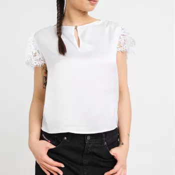 Guess Button-Front Knit Top: Easy Polished Styling