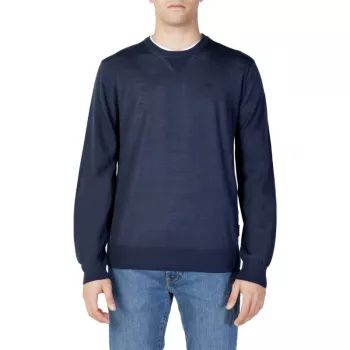 A|X Blue Wool-Blend Knit: Fit, Comfort & Styling